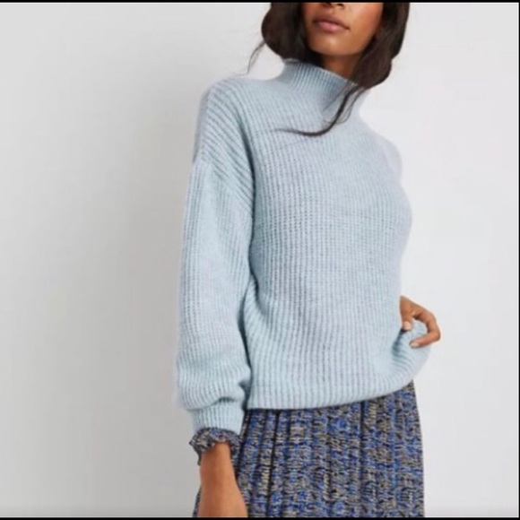 ✨sold✨NWT anthro puff sleeved sweater - Picture 3 of 7
